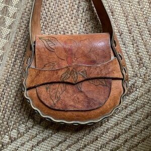 Vintage Leather American Ozark Purse